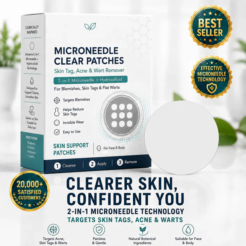 MICRONEEDLE CLEAR PATCHES