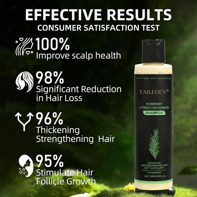(🔥LAST 3 HOURS SALE - 70% OFF)🌱 TAILEDEN™ Organic Rosemary Hair Growth Shampoo